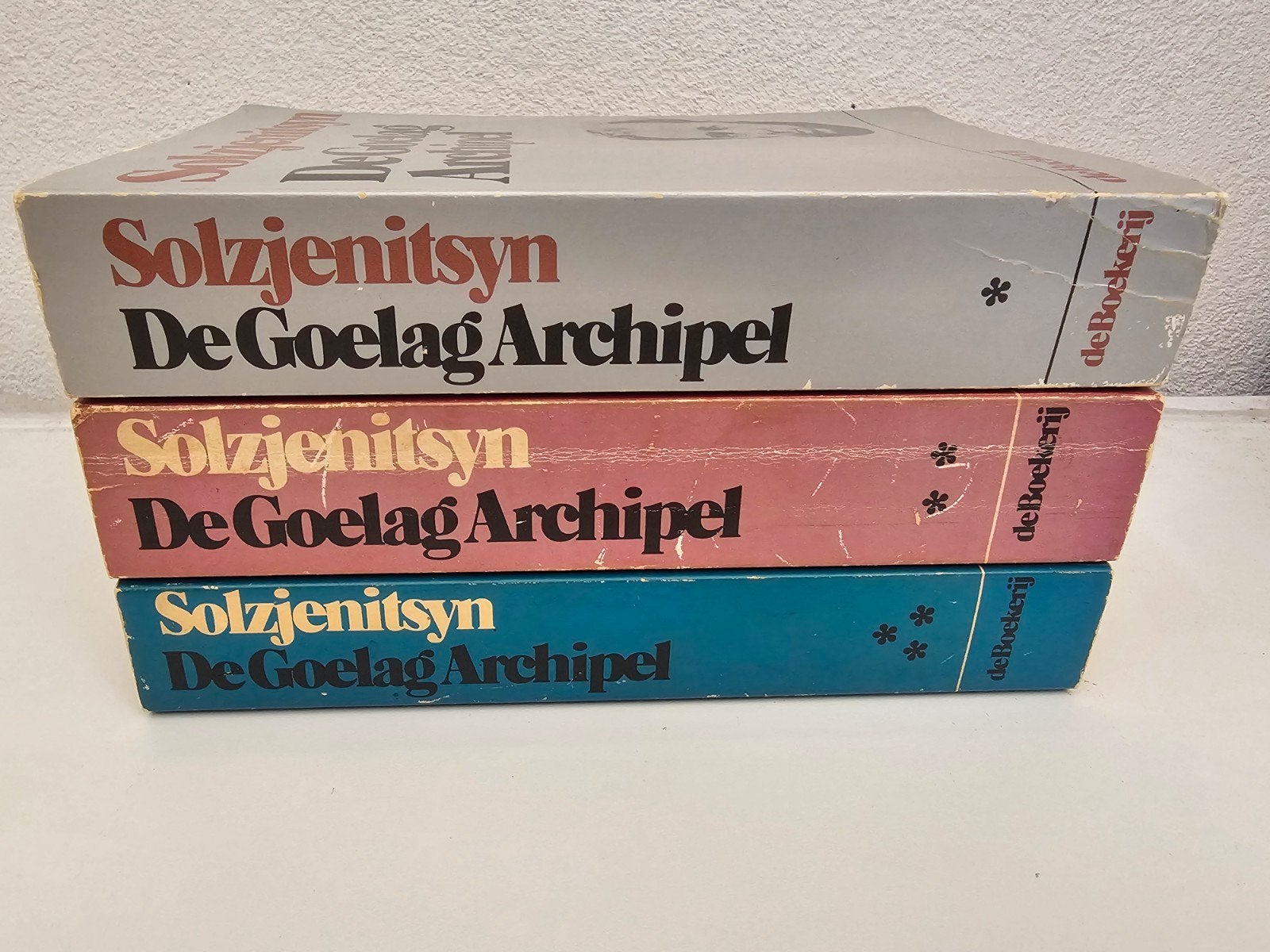Solzjenitsyn - De Goelag Archipel Deel 1 2 3, Ophalen of Verzenden, Gelezen, Aleksandr Solzjenitsyn, Europa overig