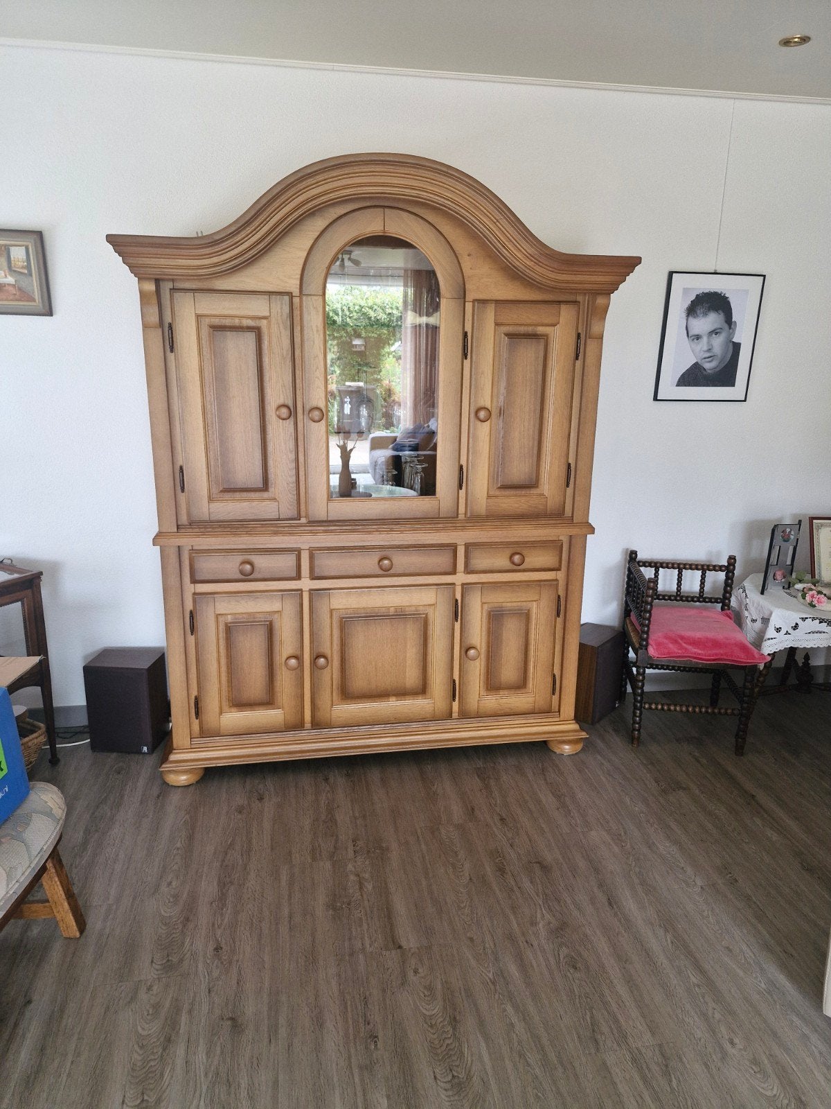mooie eiken kast, Huis en Inrichting, Kasten | Buffetkasten, Ophalen, Zo goed als nieuw, 25 tot 50 cm