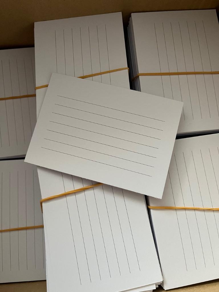 Flashcards, Diversen, Schoolbenodigdheden, Ophalen, Nieuw
