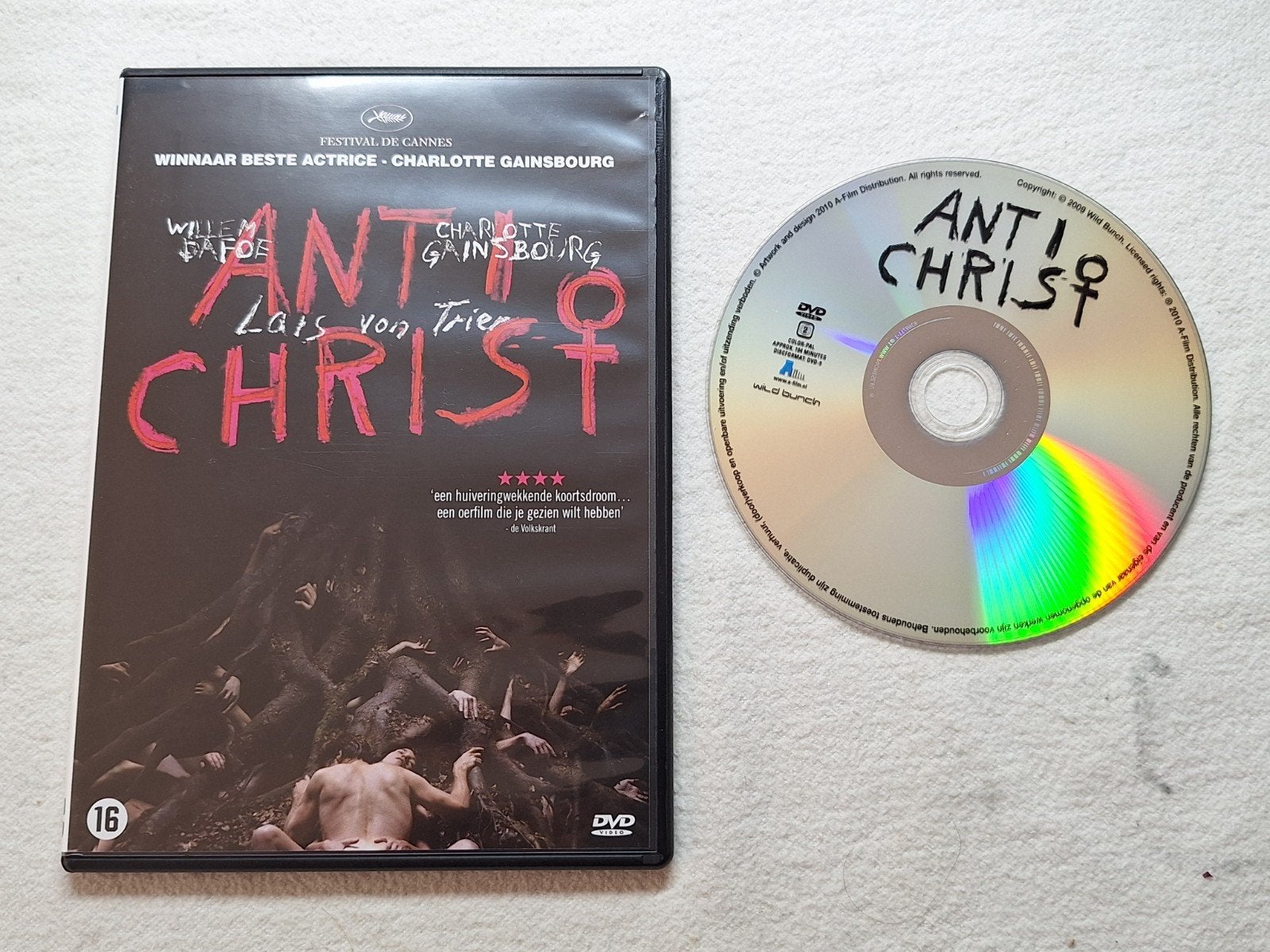 Antichrist ( Von Trier ) met Gainsbourg, Dafoe, Cd's en Dvd's, Engels, Nederlands, Ophalen of Verzenden, Drama