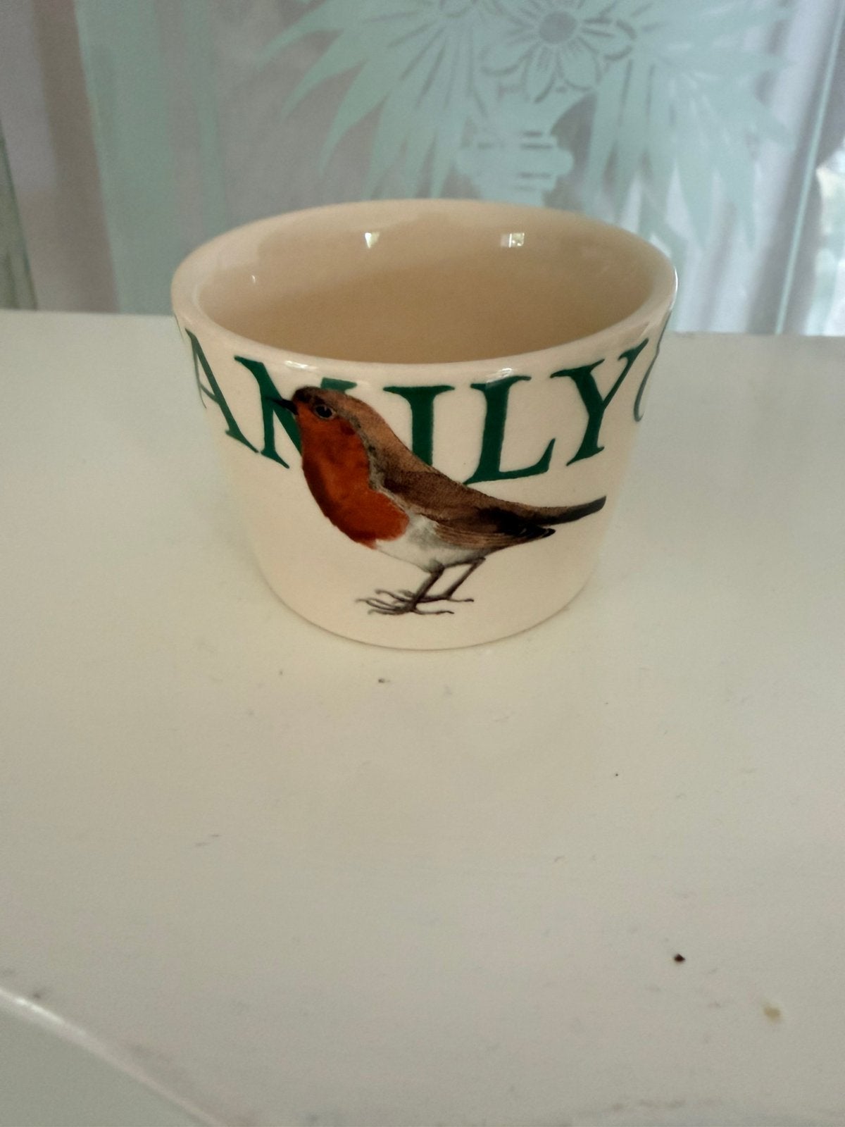 Emma Bridgewater Friends&family Robin small  zeldzaam, Ophalen