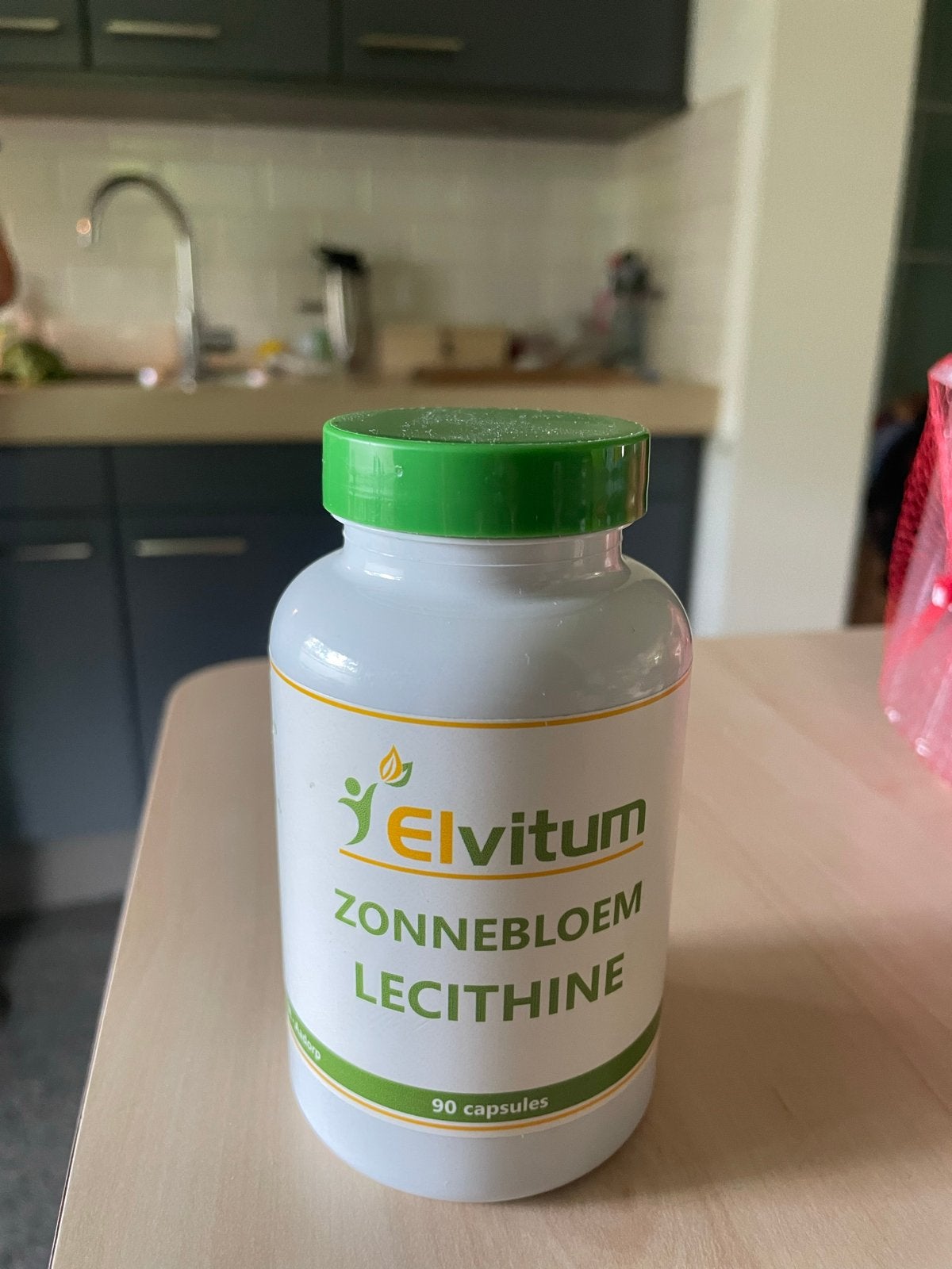 Elvitum Zonnebloem Lecithine 90 capsules, Ophalen of Verzenden, Nieuw, Poeder of Drank