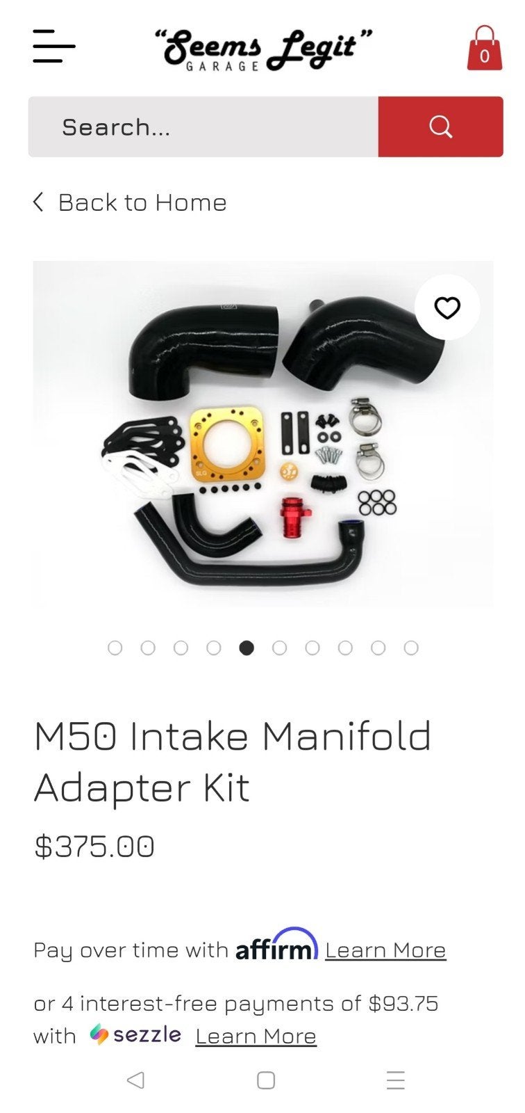 BMW E46 M54 M50 Inlaatspruitstuk Adapter Kit, Ophalen of Verzenden, Nieuw, BMW
