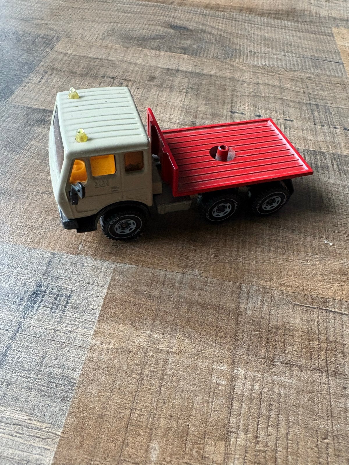 Vintage Matchbox Mercedes-Benz vrachtwagen, Ophalen, Gebruikt