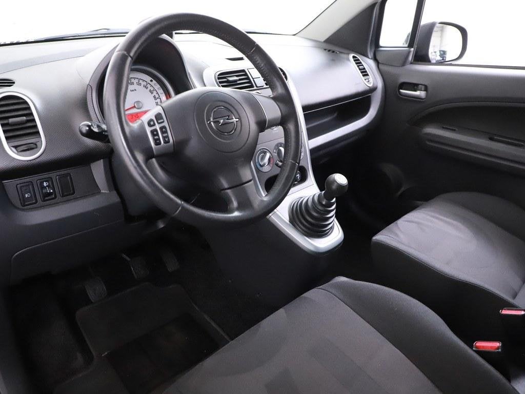 Opel Agila 1.2 Enjoy 1e eigenaar Airco/Lmv/Trekhaak 4s Band, Auto's, Voorwielaandrijving, Dealer onderhouden, 4 cilinders, 965 kg