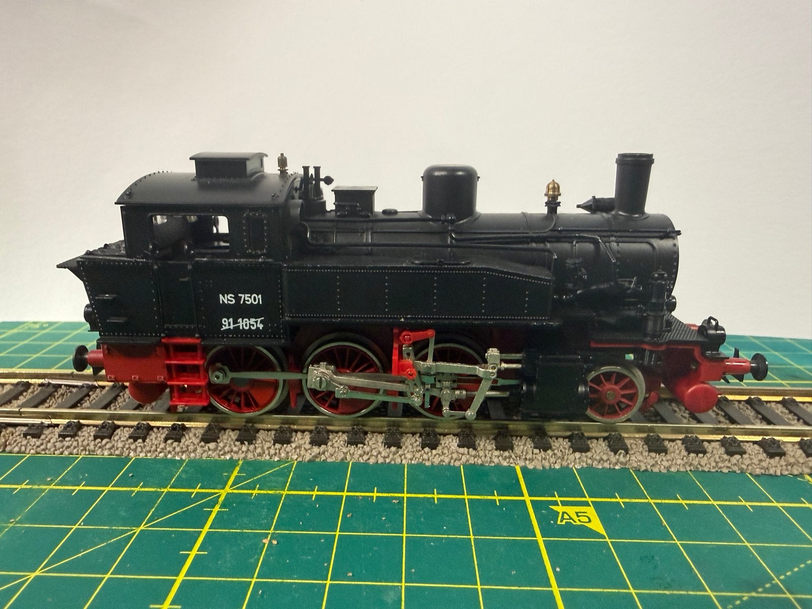 Liliput NS 7501 Stoomlocomotief HO DC analoog, Overige merken, Gebruikt, Ophalen of Verzenden, Analoog