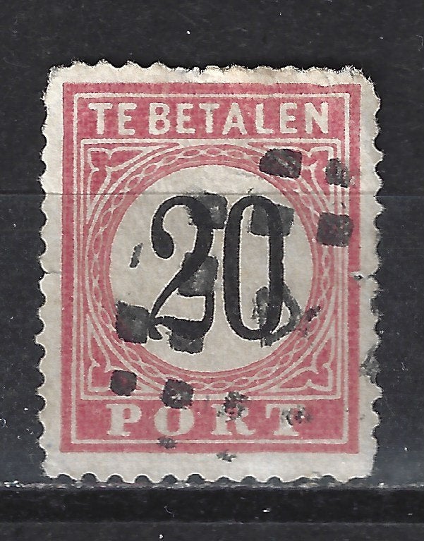 Portzegel 9 geb 1882 ; Nu Nederlands Indie voor 10% CW, Postzegels en Munten, Postzegels | Nederlands-Indië en Nieuw-Guinea, Ophalen of Verzenden