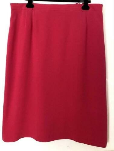 Marcona rok maat 50 [v], Kleding | Dames, Rokken, Zo goed als nieuw, Maat 46/48 (XL) of groter, Roze, Onder de knie, Ophalen of Verzenden
