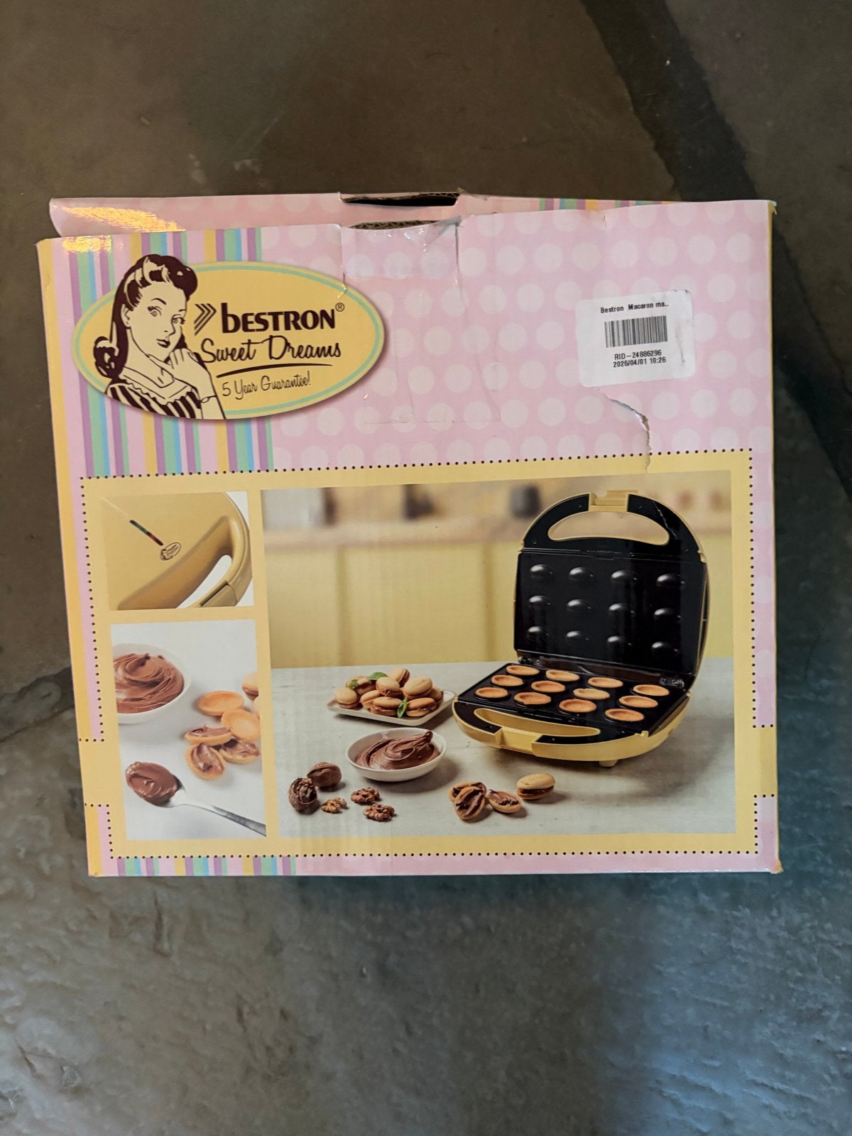 Bestron Sweet Dreams Mini Poffertjesmaker, Ophalen of Verzenden, Nieuw