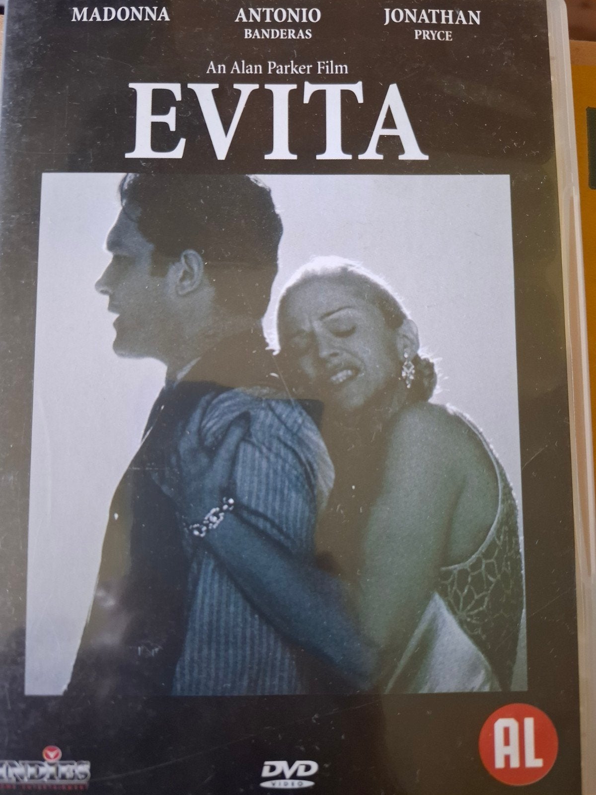 Evita DVD - Madonna, Antonio Banderas, Jonathan Pryce, Ophalen of Verzenden