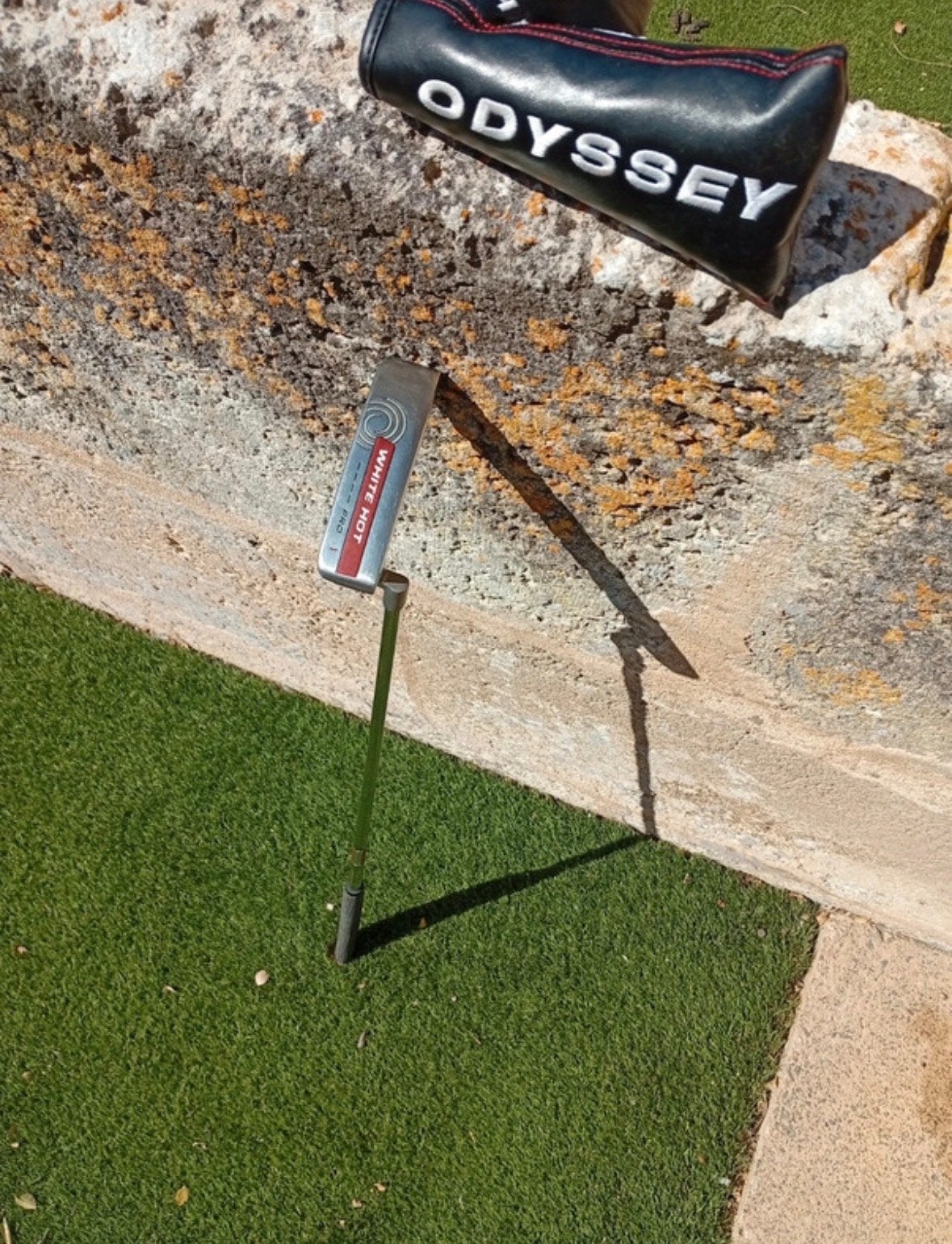 Odyssey White Hot Putter pro 34”, Sport en Fitness, Golf, Zo goed als nieuw, Club, Overige merken, Ophalen