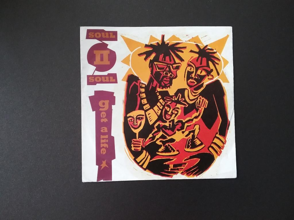 Soul II Soul  - Get a Life, Gebruikt, 7 inch, Single, Ophalen of Verzenden