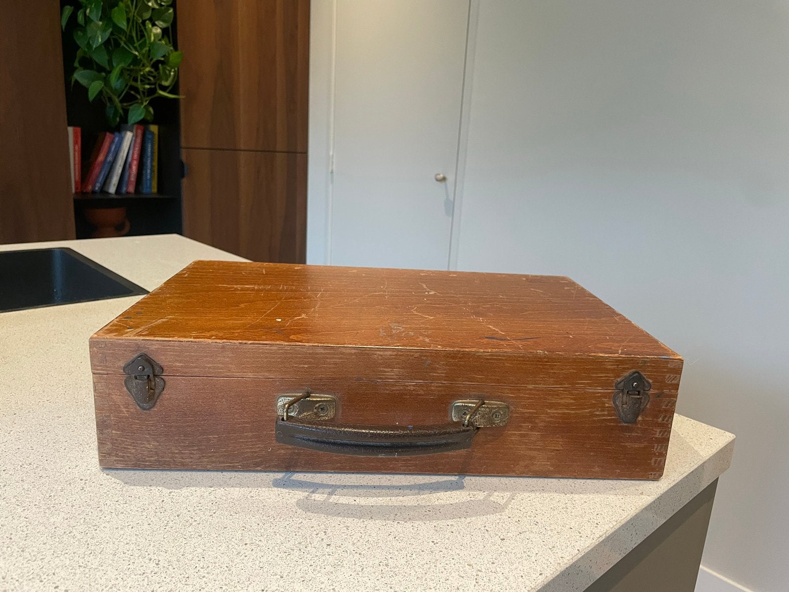 Talens houten schilderskist - Vintage, Hobby en Vrije tijd, Schilderen, Ophalen of Verzenden, Gebruikt, Overige typen
