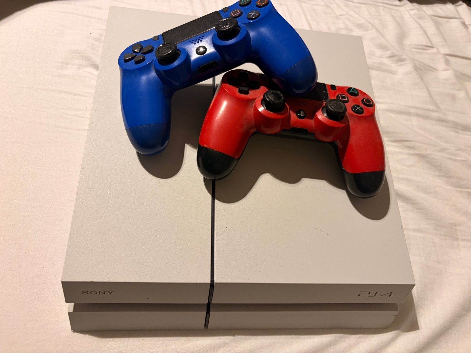 Playstation 4 500 GB WIT, Spelcomputers en Games, Spelcomputers | Sony PlayStation 4, Ophalen, Zo goed als nieuw, Met 1 controller