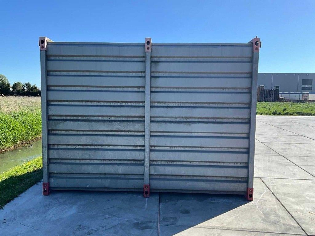 Gegalvaniseerde opslagcontainer met 2 deuren, Zakelijke goederen, Machines en Bouw | Keten en Containers, Ophalen