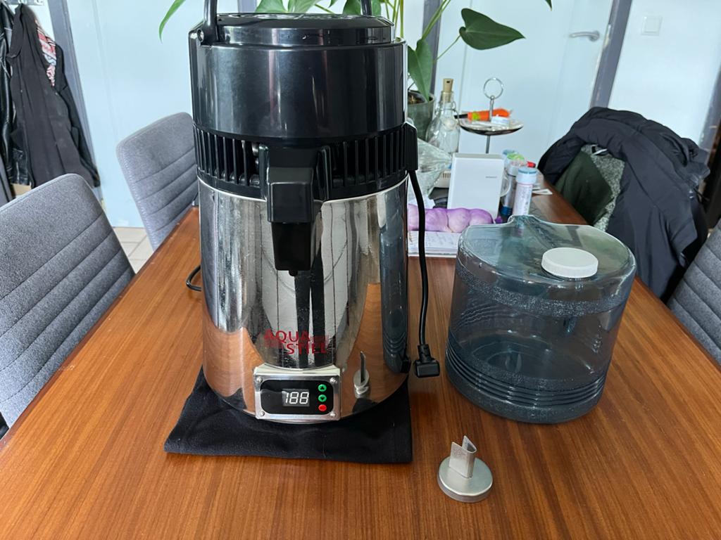 Aquastill RVS (water) Destilleer ketel- Zo goed als nieuw, Ophalen of Verzenden, Nieuw