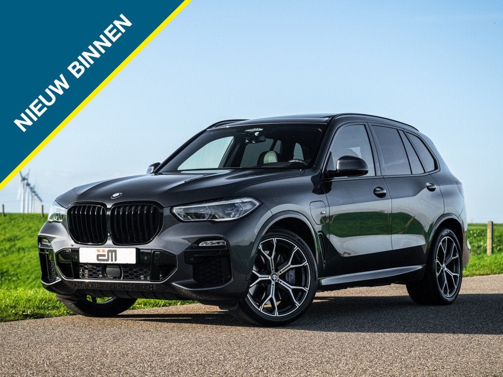BMW X5 xDrive45e High Ex. M-Sport Pano Trekhaak (bj 2021), Auto's, Automaat, Gebruikt, Verwarmde buitenspiegels, Hybride Elektrisch/Benzine