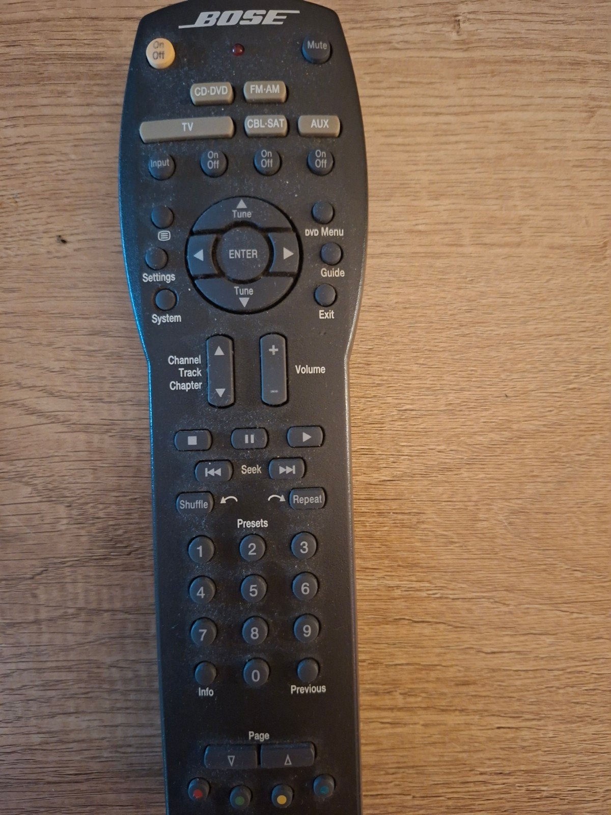 Bose Afstandsbediening - Universeel voor diverse apparaten, Ophalen, Gebruikt, Universeel, Dvd