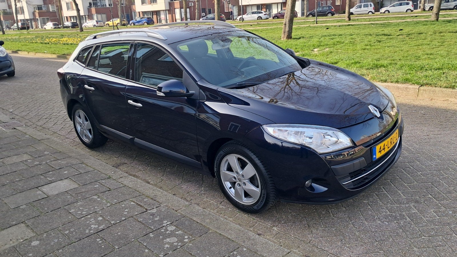 Renault Mégane 1.4 16V TCE 96KW Estate 2010 Blauw, Voorwielaandrijving, 657 kg, 15 km/l, 4 cilinders