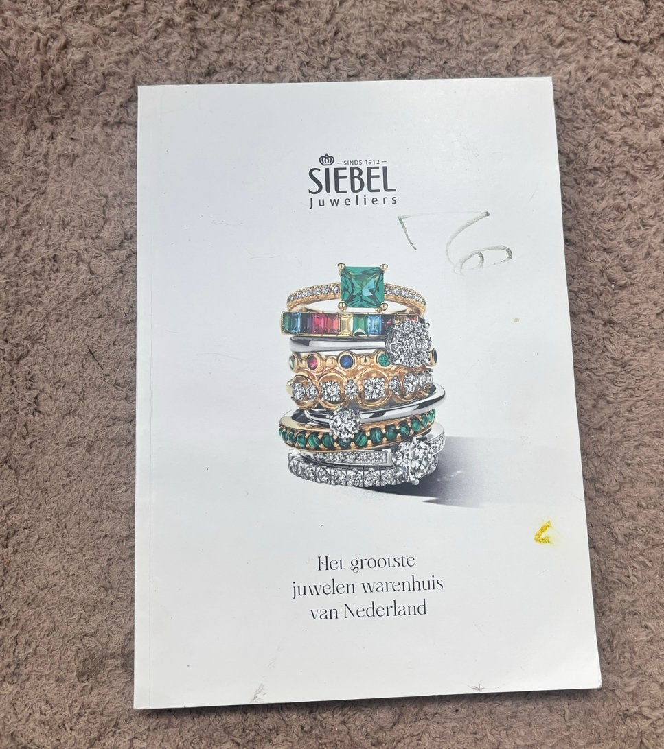Siebel Juweliers Catalogus - Ringen, Kettingen, Armbanden, Ophalen of Verzenden, Zo goed als nieuw, Catalogus