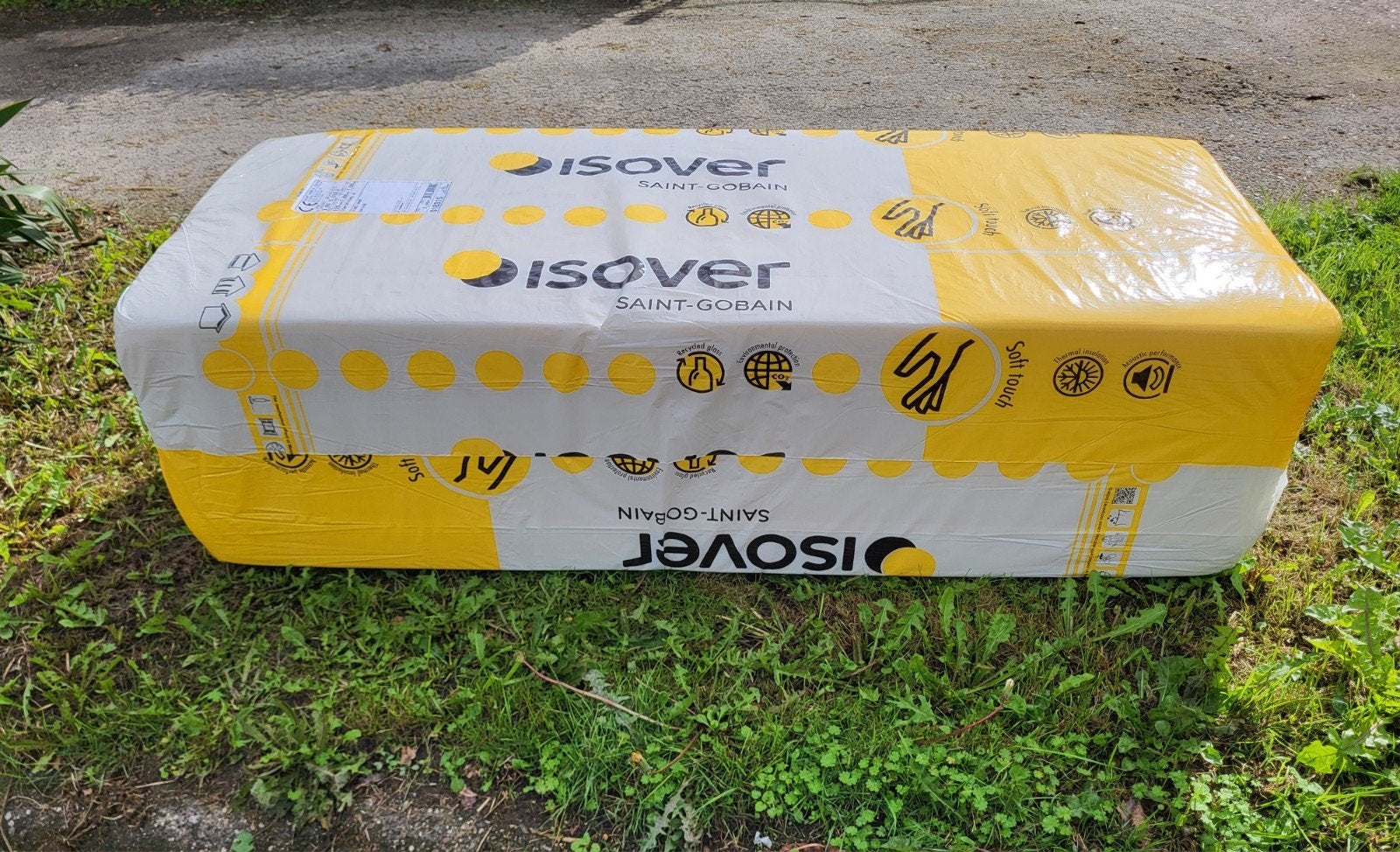 isover isolatieplaat Comfortpanel 12 cm dik Saint gobain, Ophalen, Nieuw, 15 m² of meer, Glaswol