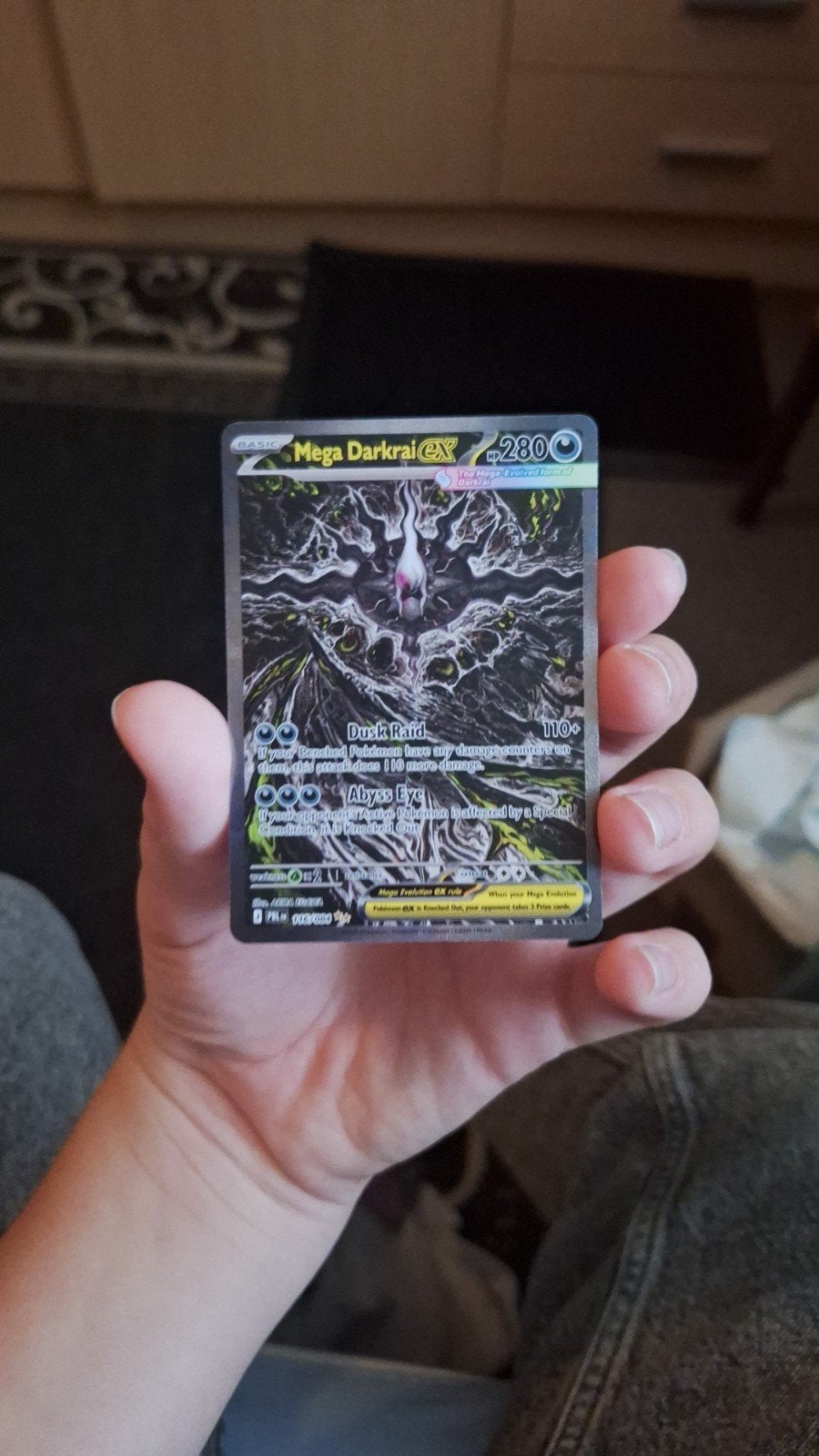 darkrai ex pokemon kaart, Ophalen of Verzenden, Zo goed als nieuw