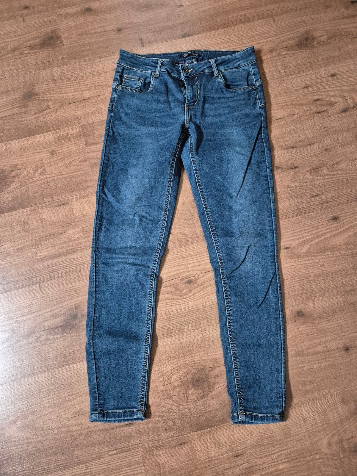 Toxik3 Skinny Jeans, M-38/L30, Toxik3, Ophalen of Verzenden, Zo goed als nieuw, Blauw