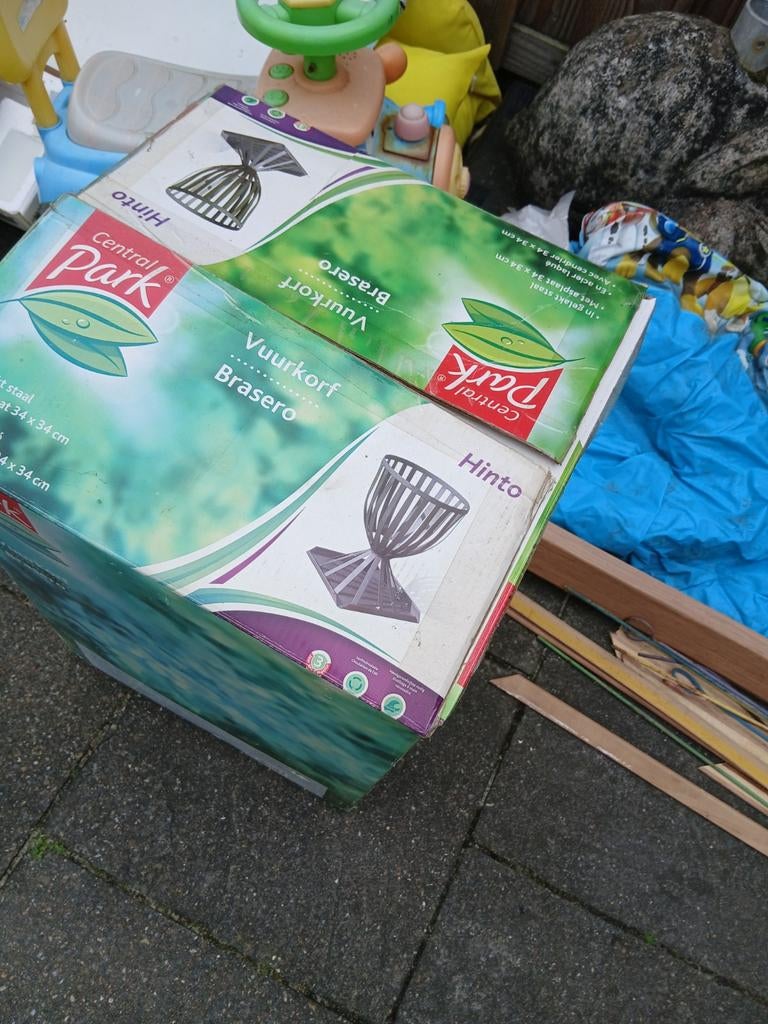 Vuurkorf, Minder dan 3 m³, Ophalen