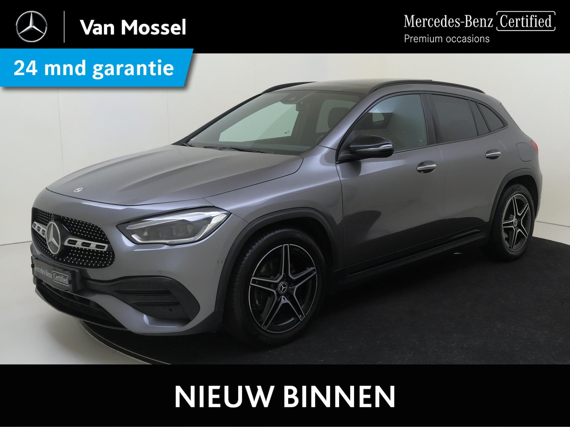 Mercedes-Benz GLA-klasse 180 Business Solution AMG / Panoram, Auto's, Mercedes-Benz, Gebruikt, 4 cilinders, Leder en Stof, Origineel Nederlands