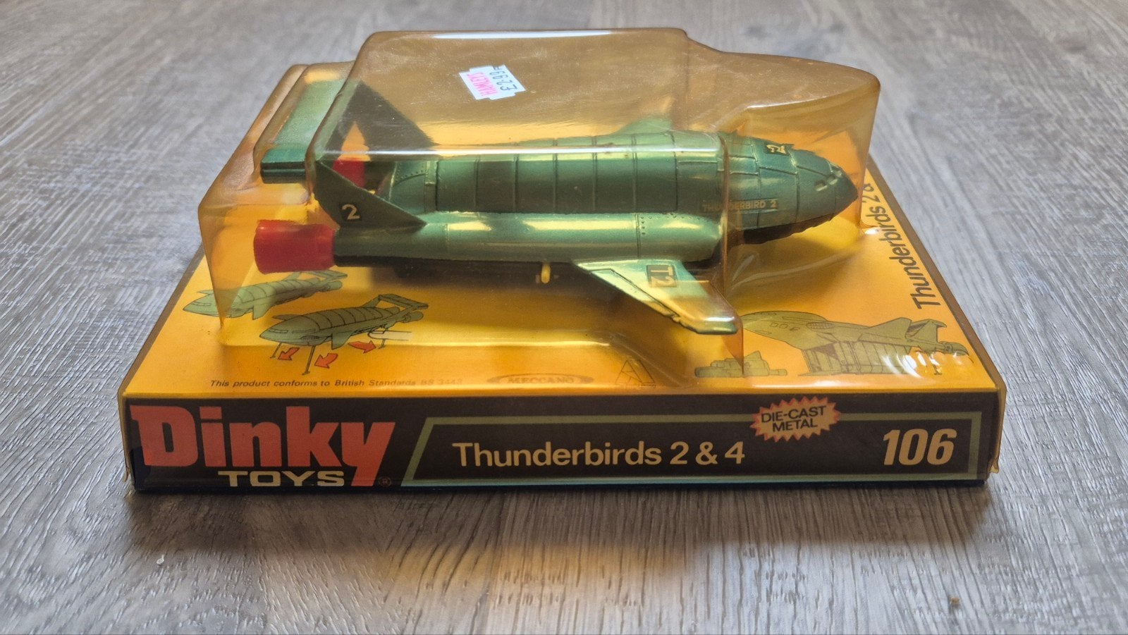 Dinky Toys Thunderbirds 2 & 4 Die-Cast Model 106, Ophalen of Verzenden, Nieuw