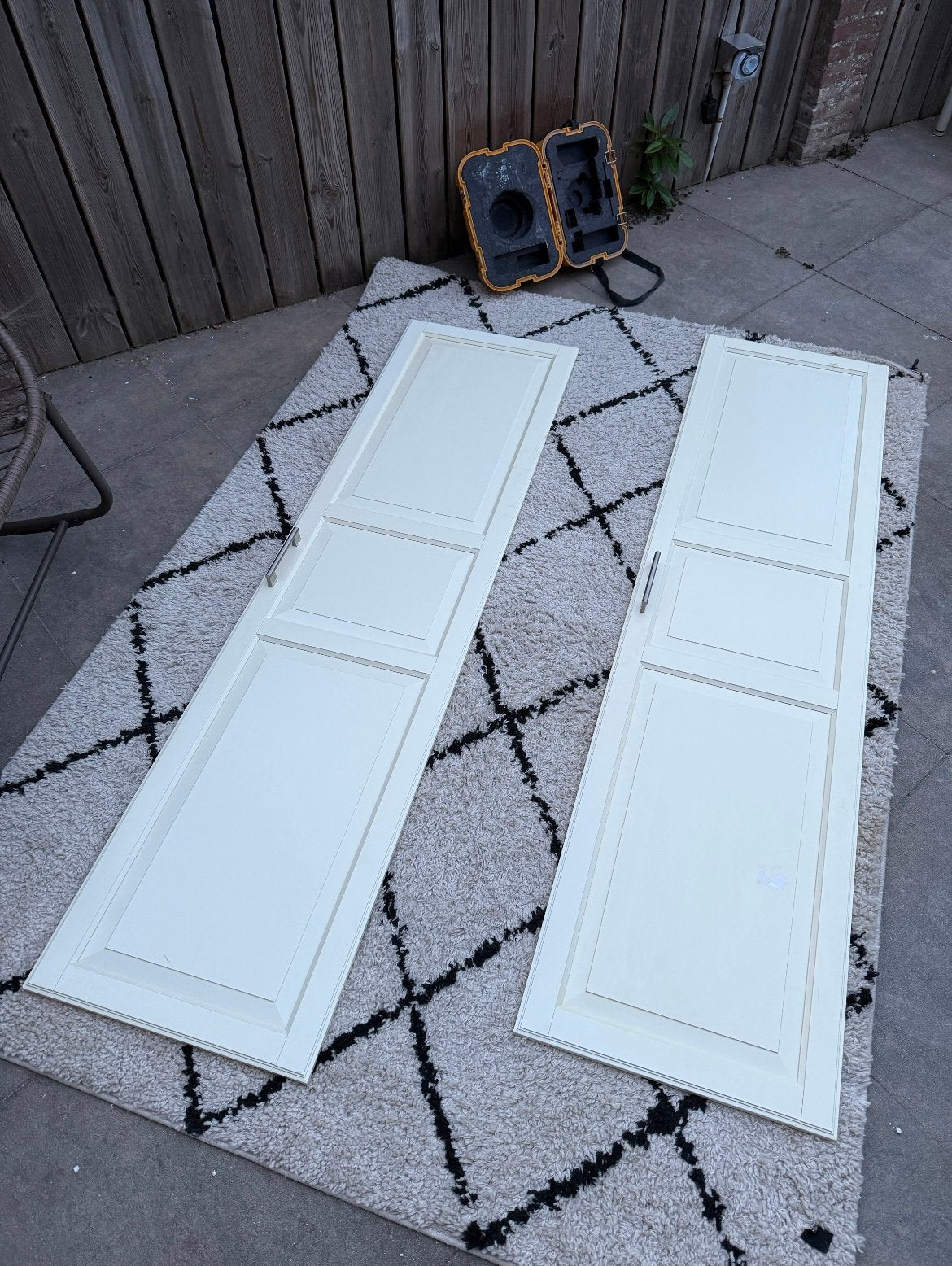 Pax kast deuren 50x195, Ophalen, Gebruikt, 50 tot 100 cm, Minder dan 25 cm