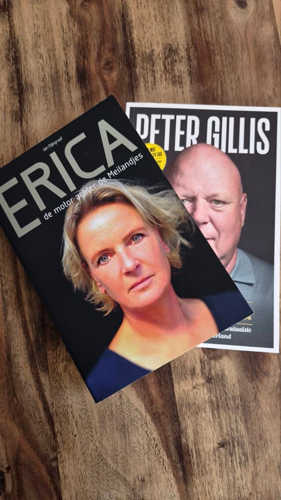 Peter Gillis. Erica Meiland biografieën, Ophalen of Verzenden, Nieuw, Overige