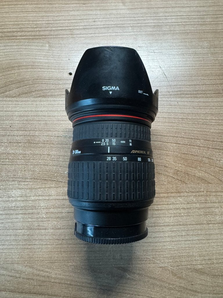 Sigma DL Hyperzoom 28-300mm f/3.5-6.3 Aspherical IF, Gebruikt, Sigma, Verzenden, Overige typen