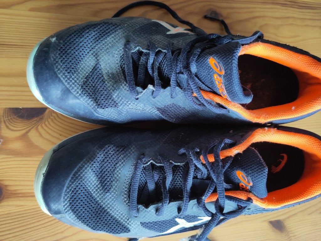 Asics sportschoenen, Blauw, Sportschoenen, Ophalen of Verzenden, Gedragen