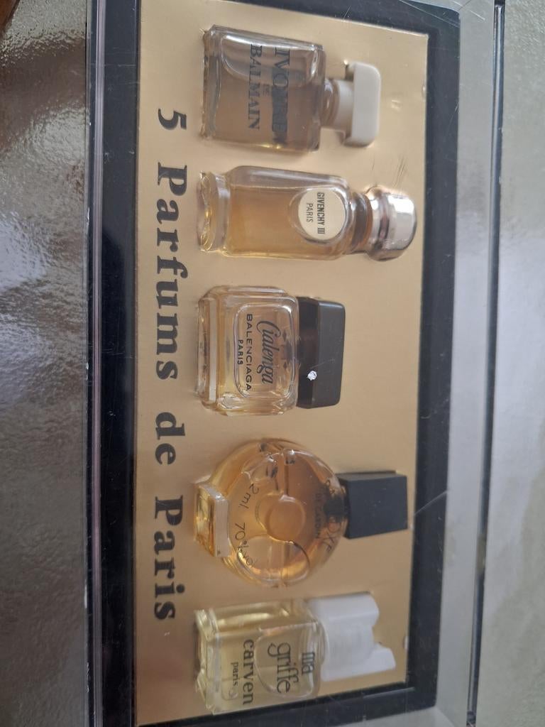 Parfums de Paris in doosjes ongeopend, Ophalen of Verzenden, Miniatuur