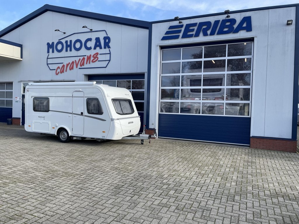 Eriba Nova Light 465 Mover, Thule luifel, Caravans en Kamperen, Bedrijf, Tot en met 3, Overige typen, 4 tot 5 meter