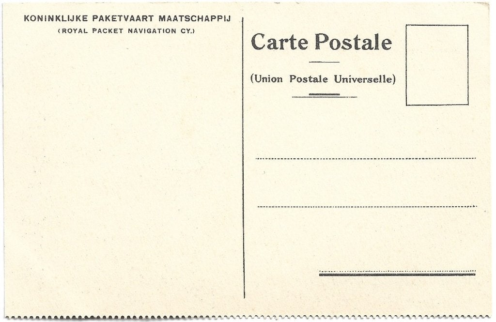 Indonesië;  Weg bij Padang, Verzenden, Voor 1920, Ongelopen, Buiten Europa
