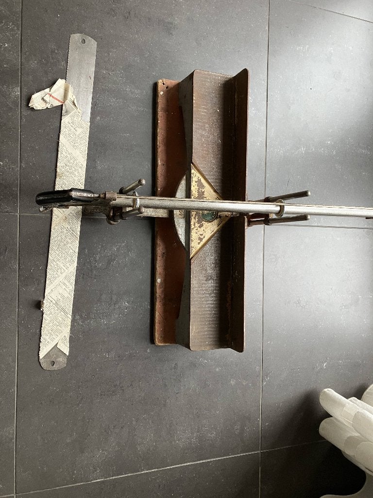 Ulmia OTT 354 verstekzaag 75 cm , Antiek en Kunst, Antiek | Gereedschap en Instrumenten, Ophalen of Verzenden