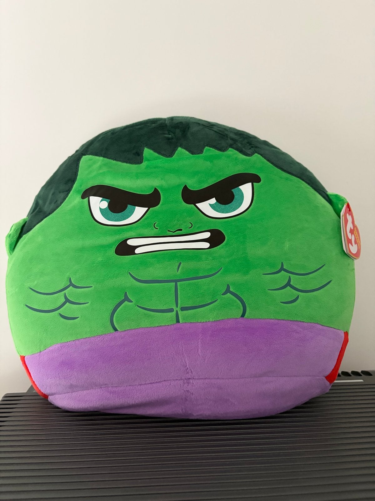 Nieuwe Squishy Beanies Hulk Knuffel - Marvel, Groen, Overige karakters, Overige typen, Nieuw