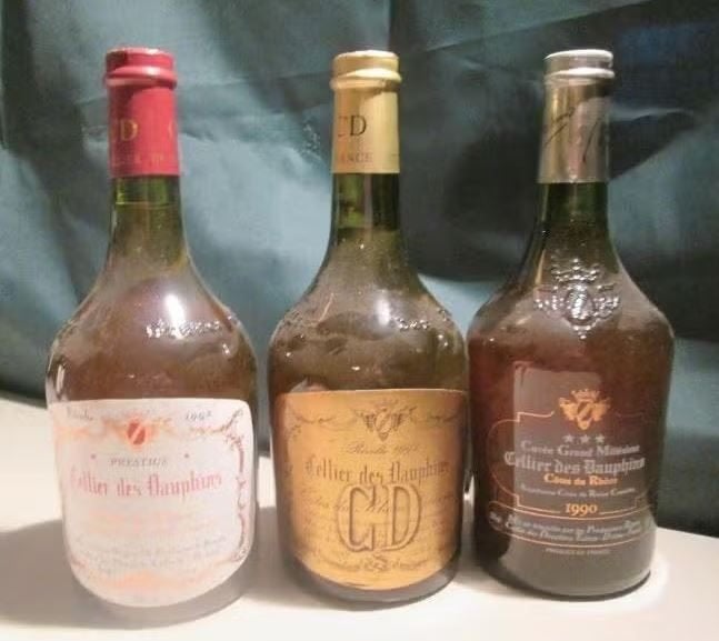 3x Franse Wijnen - cellier des dauphins - cotes du rhone, Verzamelen, Wijnen, Frankrijk, Ophalen of Verzenden, Zo goed als nieuw