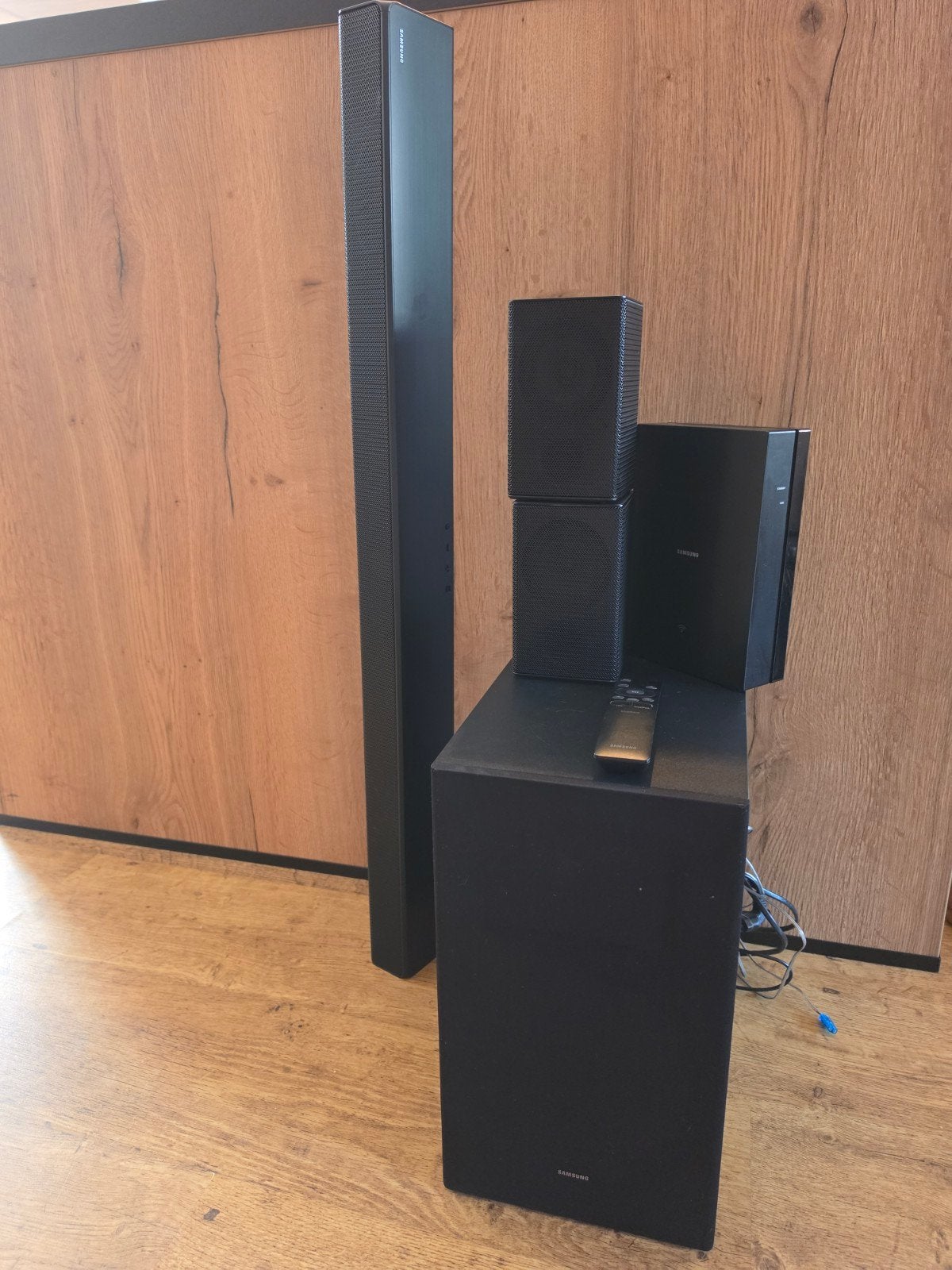 Samsung home cinema set, 70 watt of meer, Ophalen of Verzenden, Overige spelers, Gebruikt