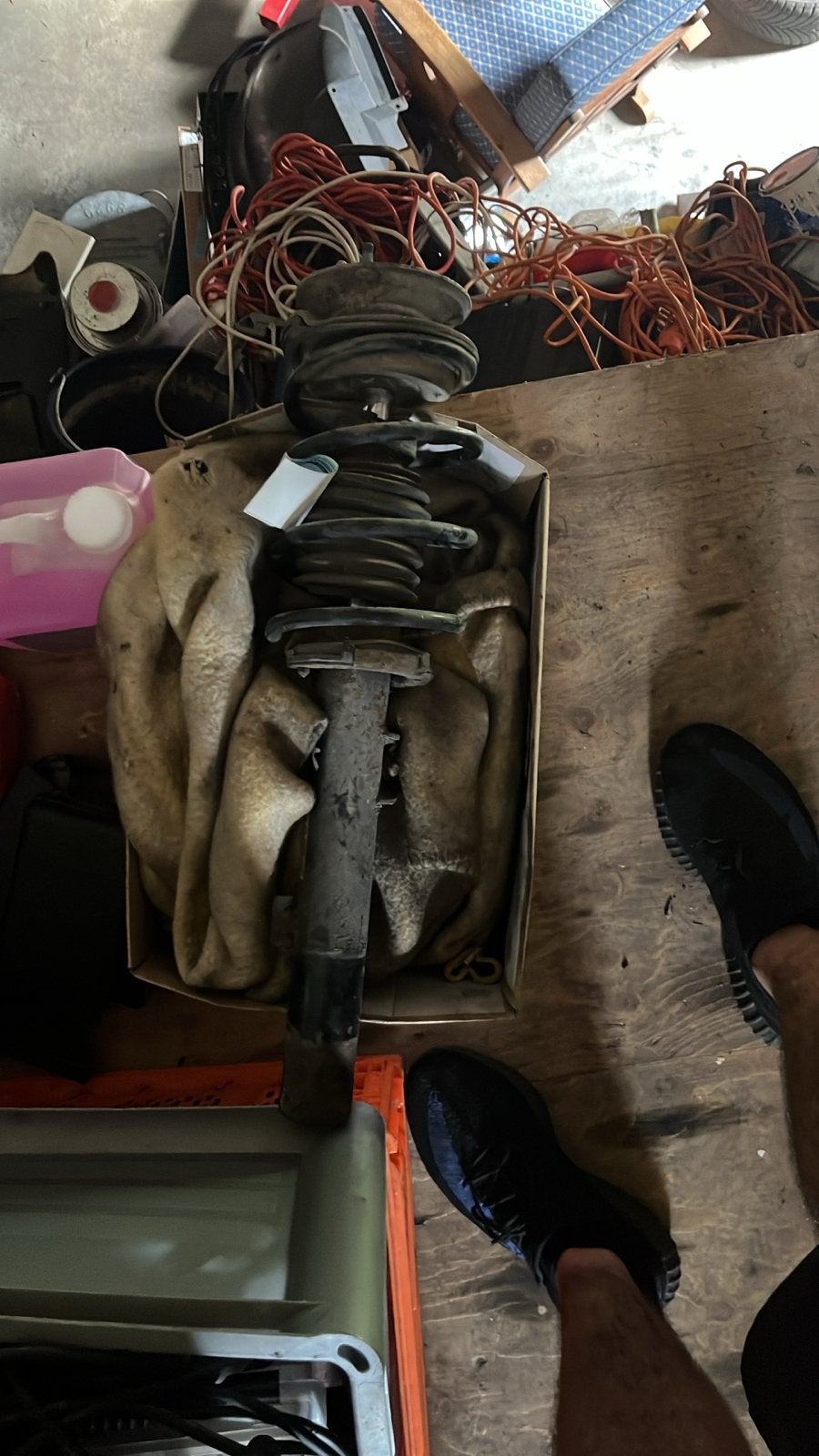 BMW Veer Poot Compleet Links Voor E87 E81, Ophalen, Gebruikt, BMW