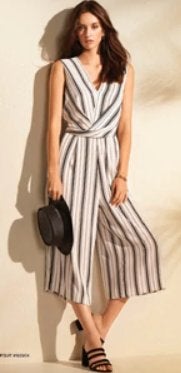Joseph Ribkoff prachtige zwart/witte chique jumpsuit mt 40, Maat 38/40 (M), Overige kleuren, Verzenden, .