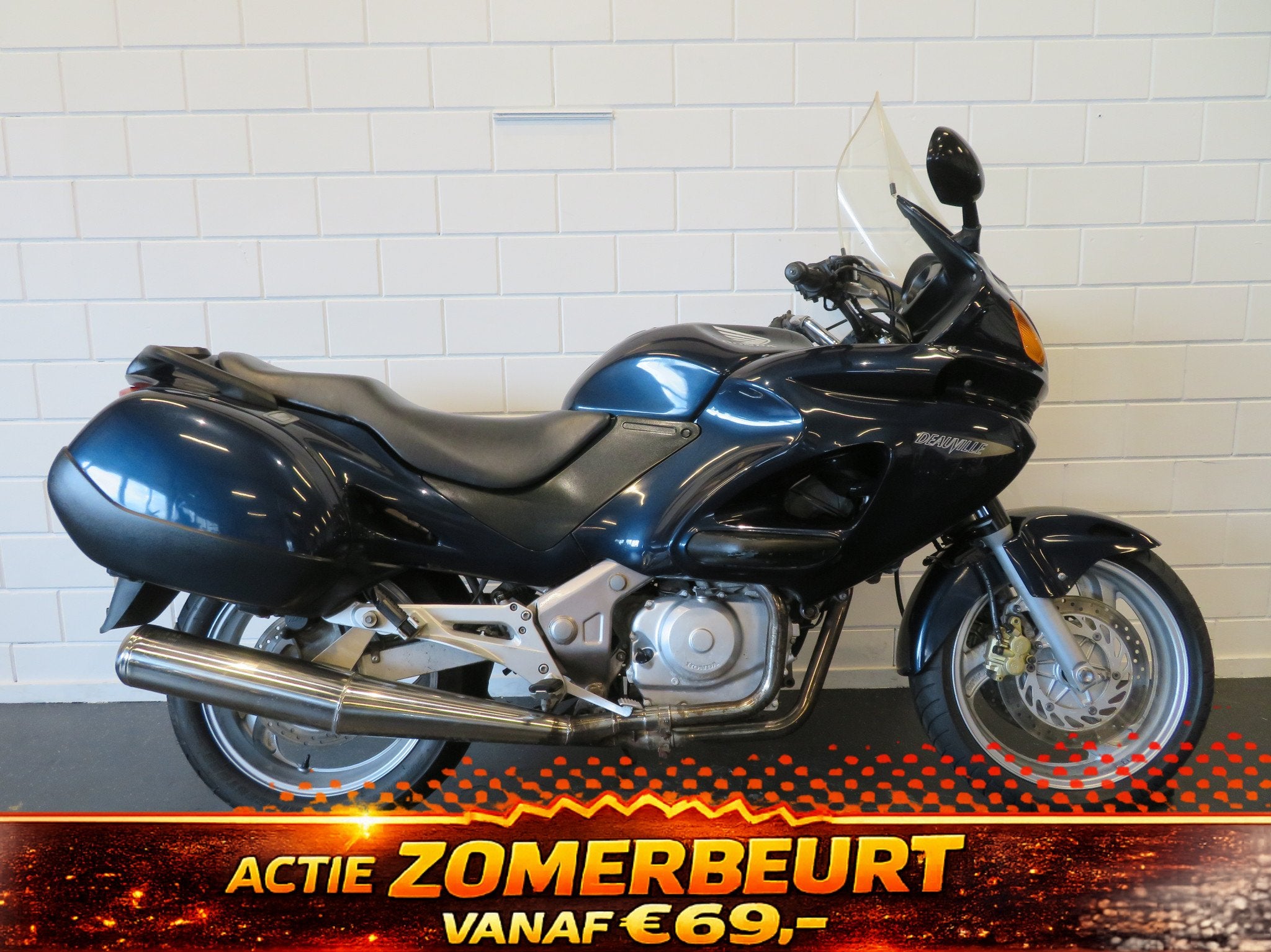 Honda NT650V DEAUVILLE RC47 KOFFERS! (bj 2001), Bedrijf, Meer dan 35 kW, Toermotor, 647 cc