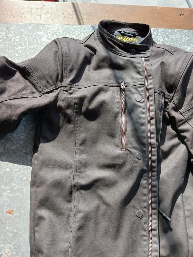 Klim Drifter motorjas canvas zwart L, Klim, Jas | textiel, Heren, Ophalen of Verzenden