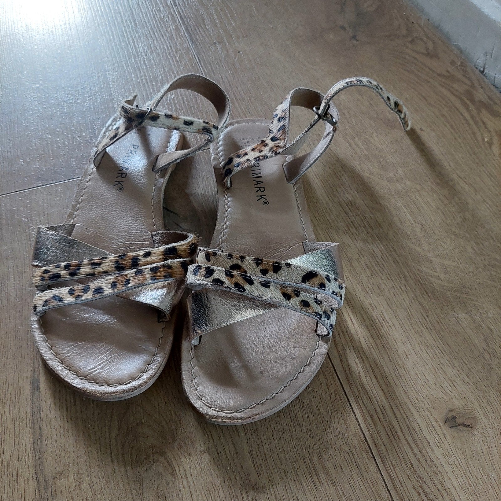 Primark Sandalen met Luipaardprint - Maat 38, Overige kleuren, Primark, Gedragen, Sandalen of Muiltjes