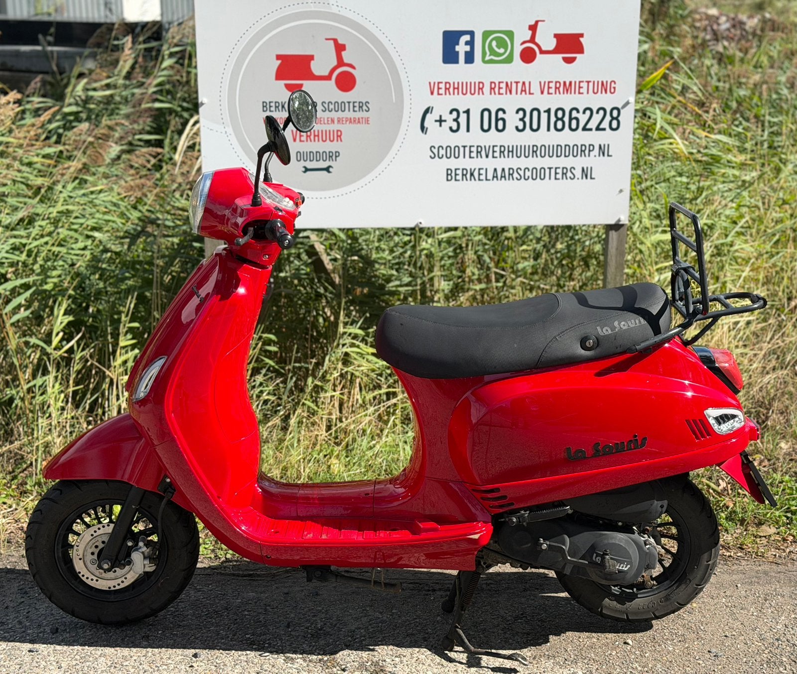 La souris sourini R / btc riva / berini napoli., Gebruikt, Ergens, Berkelaarscooters@gmail.com, Maximaal 45 km/u