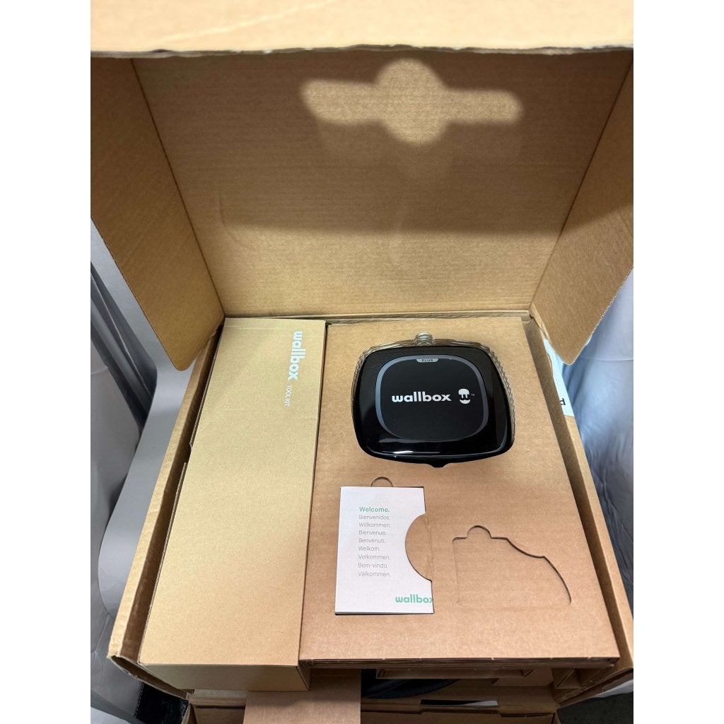 Wallbox Laadstation Pulsar plus met 5 m kabel 1 fase. Nieuw, Gebruikt, Scartkabel, Ophalen of Verzenden, Minder dan 2 meter