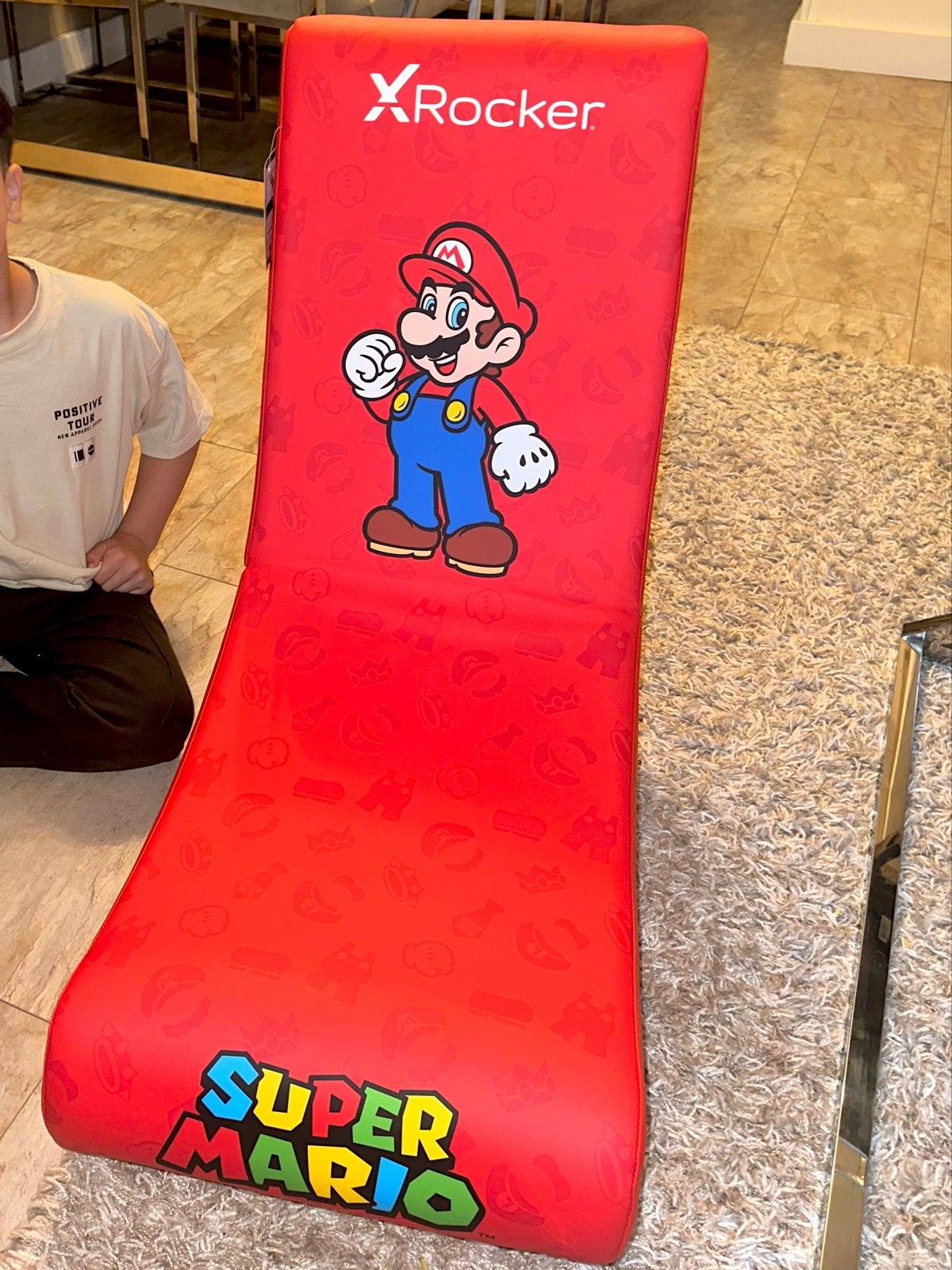X Rocker Super Mario Gamestoel - Inklapbaar, Racestoel, Nintendo, Overige merken, Zo goed als nieuw