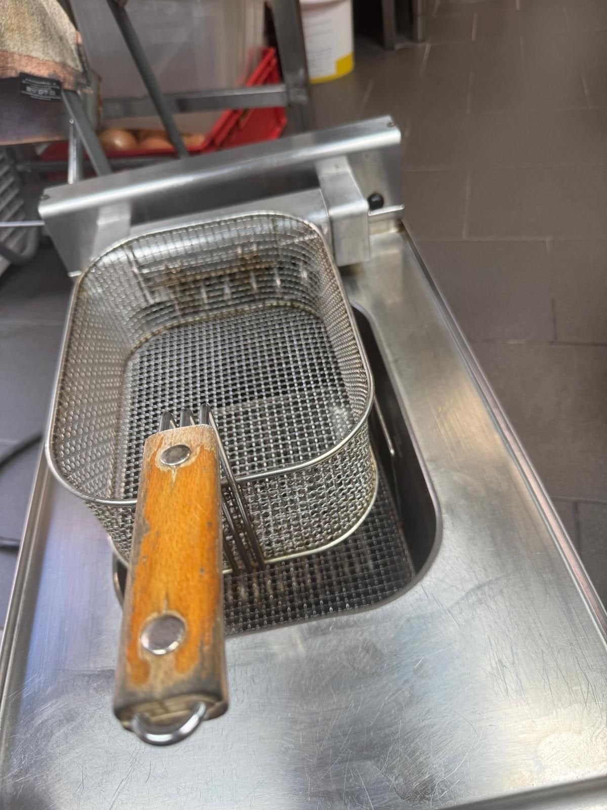 Professionele dubbele frituurpan - Horeca kwaliteit, Ophalen, Gebruikt, Fornuis, Frituur en Grillen